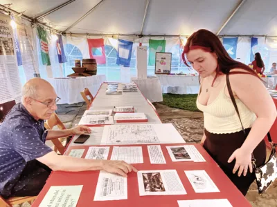 Learning Italian  culture at the festival